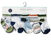 Wholesale - 10pk ASST SHORTIES SOCKS C/P 60, UPC: 191655259681